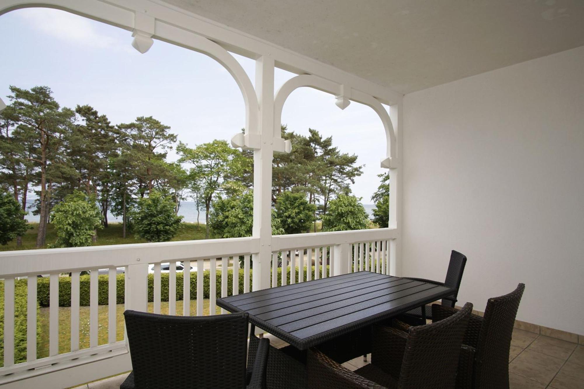 Aparthotel Ostsee Fewo 6 Balkon, Meerblick, Strand บินซ์ ภายนอก รูปภาพ