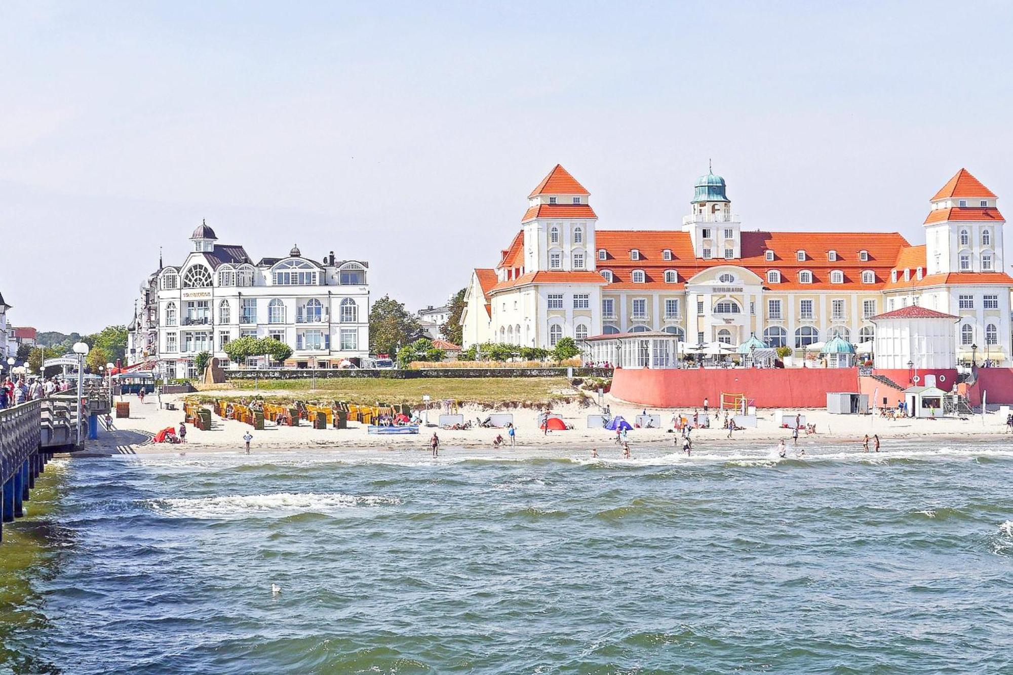 Aparthotel Ostsee Fewo 6 Balkon, Meerblick, Strand บินซ์ ภายนอก รูปภาพ